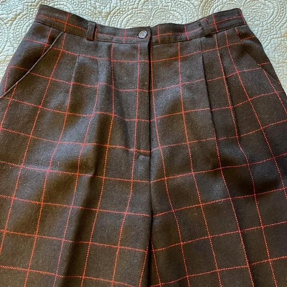 Vintage Pretense Wool Pants - Picture 3 of 8